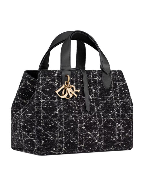 Christian Dior Medium Dior Toujours Bag Black